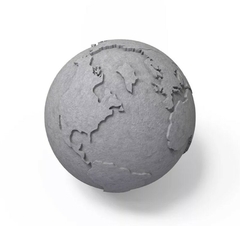 Molde De Silicone Para Planeta Terra.Resina e Cimento REF 712