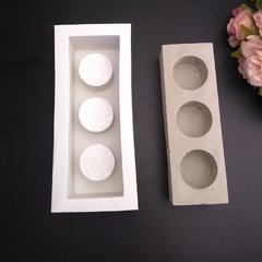 Molde de Silicone de Vaso Ref 725 - SILIMIX MOLDES