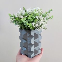 Molde Vaso Geométrico Ref 1024