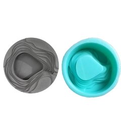 Molde de Silicone de Vaso Ref 615