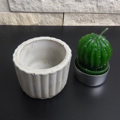 Molde de Silicone de Mini Vaso Ref 162