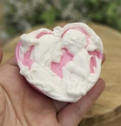 Molde Coração Mãe e Filho Ref 309 - comprar online