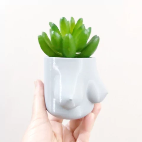 Molde de Silicone de Vaso Seios Ref 1008