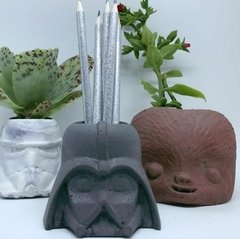 Molde de Silicone Para Vaso Chewbacca Ref 673 - SILIMIX MOLDES