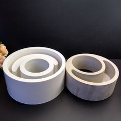 Molde de Vaso de Silicone Ref 1137 - SILIMIX MOLDES