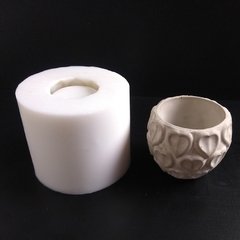 Molde de Silicone de Vaso Ref 626