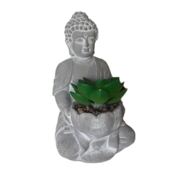 Molde De Silicone Para Buda Vaso Ref873