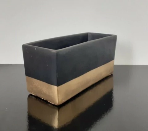 Molde Para Vaso Retangular Ref708