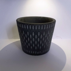 Molde De Silicone Para Vaso de Concreto Ref 712