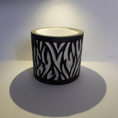 Molde De Silicone Para Vaso de Concreto Ref 715