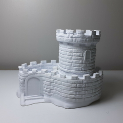 Molde De Silicone Para Vaso Castelo Ref 649