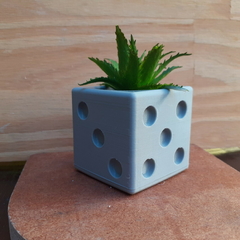 Molde De Silicone Para Vaso de Concreto Cubo Dado