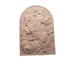 Molde De Silicone São Jorge Ref 894 - comprar online