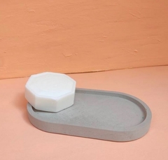 Molde em Silicone de Bandeja Oval Ref 1407
