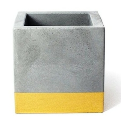 Molde de Silicone Para Vaso de Cimento CUBO 10X10 cm