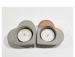 Molde de Silicone Porta Vela Coração Ref 805