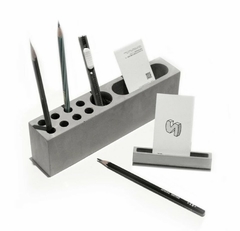 Molde De Silicone Para Vaso de Concreto Porta Celular e Canetas en internet