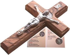 Molde de Silicone Para Cruz Crucifixo São Bento Ref 1271