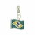 Berloque bandeira do Brasil