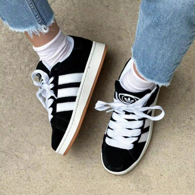 Adidas Campus Preto/Branco - comprar online