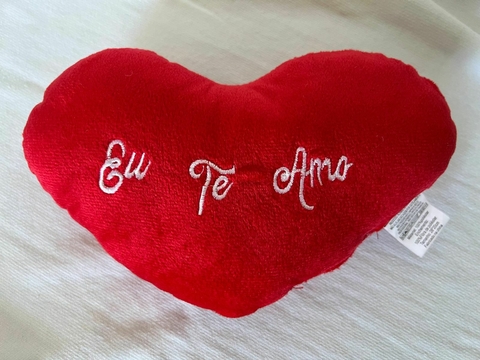 Pelúcia Coração Grande (Eu Te Amo)