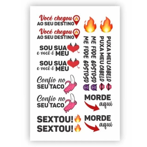 Tatuagem Erótic4 Unidade