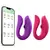 Vibrador Casal C/Pulsação A Longa Distância Recarregável (Por encomenda 1 dia útil)