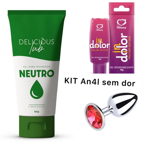 Kit Anal Sem Dor - comprar online