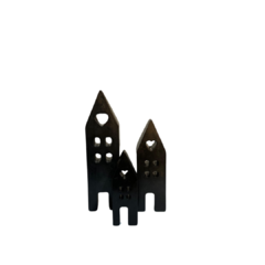 Estatuetas Trio de Casas na internet