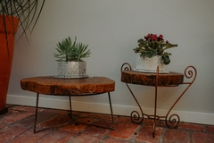 Vaso Octogonal c/ Prato em Granilite - ConcretAM - Design e funcionalidade