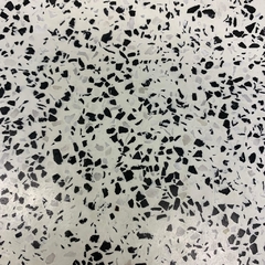 Vaso Quadrado c/ prato em Granilite - ConcretAM - Design e funcionalidade