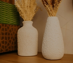 Imagem do Dupla de Vaso Decorativo Com Arranjo de flores secas
