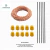 Imagen de [Kit] Extensión Boyero Varilla Hierro + Hilo + Aisladores