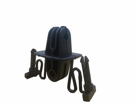 Aislador Doble Pin Lock Cerco Electrico C/ Filtro Uv - DOMHOUSE