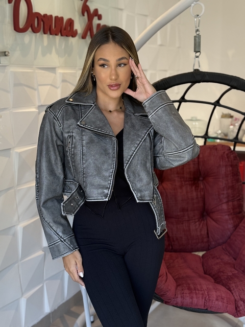 Jaqueta cinza