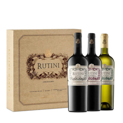 RUTINI ESTUCHE X3 (Sauvig+Malbec+Cab.Malbec)