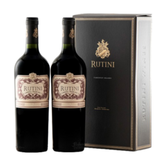 RUTINI ESTUCHE CABERNET - MALBEC X2