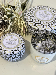 Vela pote vidro 35h Gardenia Colonia - comprar online