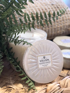 Vela pote vidro 150h Coconut Papaya - comprar online