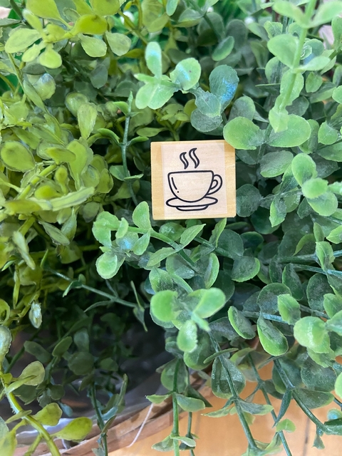 Carimbo figuras P - cafezinho