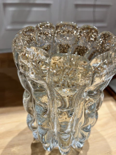 Vaso murano transparente 10x15 - comprar online