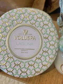 Vela lata 3 pavios 60h Laguna - comprar online