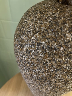 Vaso textura pedra na internet