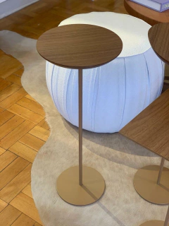 Mesa aproximação slim redonda