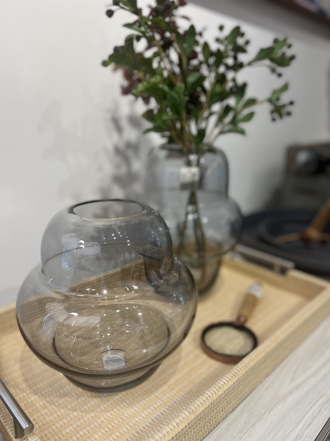 Vaso Cinza P