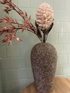 Vaso textura pedra