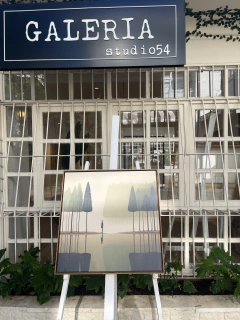 Quadro surreal pinheiros - comprar online