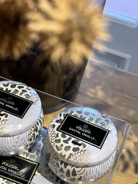 Mini vela lata 25h Santal Vanille