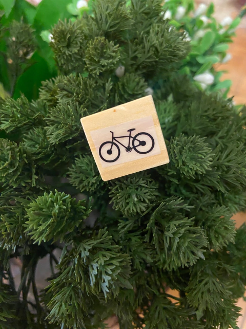 Carimbo figuras P - bici