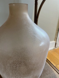 Vaso redondo jateado | 39cm - comprar online